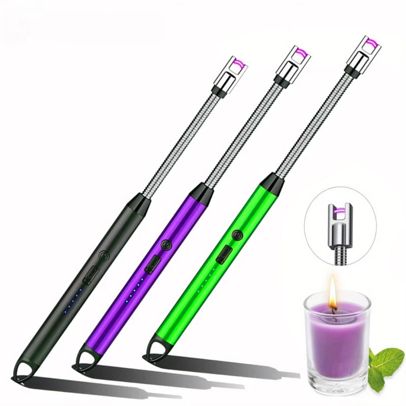 360 Long-handled Electric Lighter Windproof
