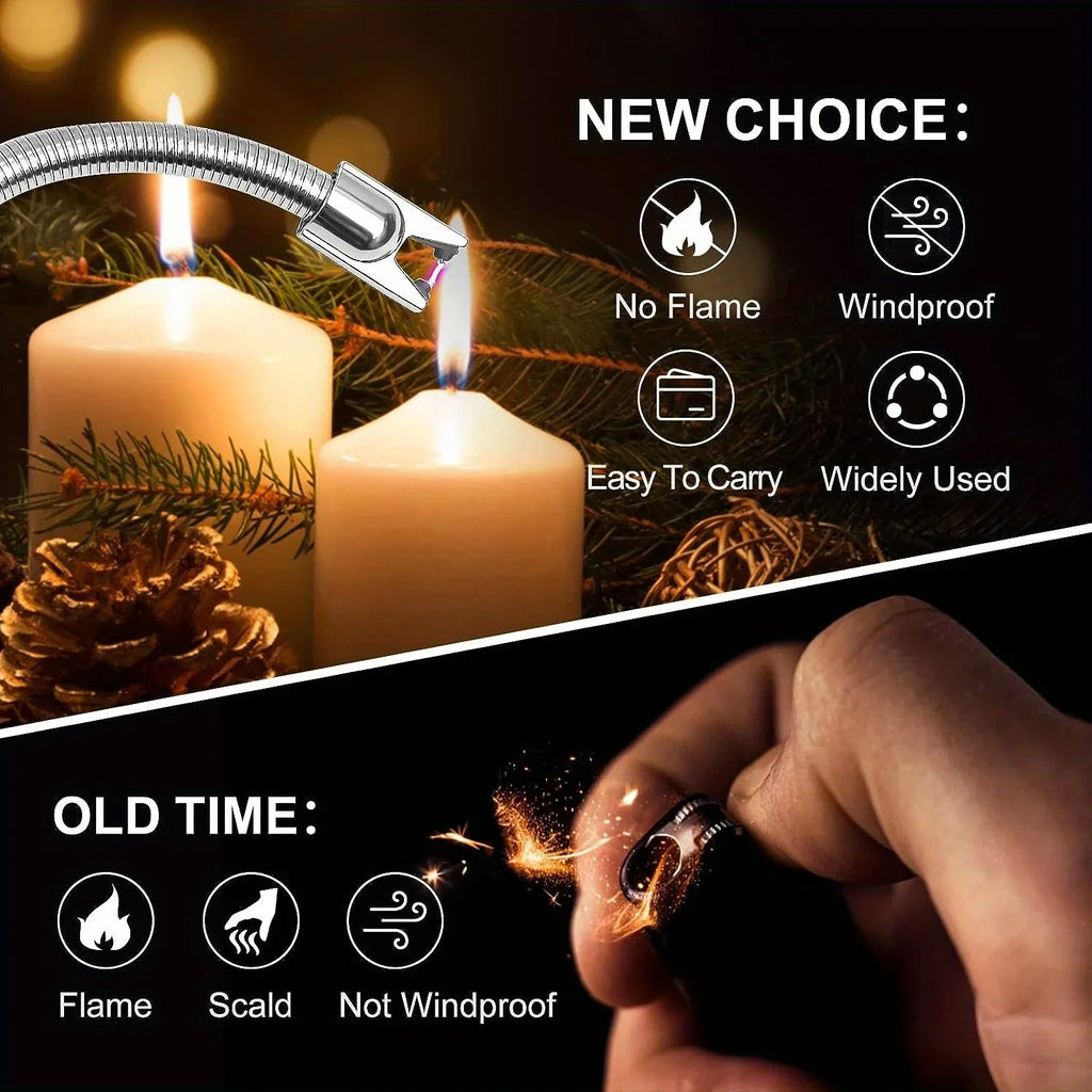 360 Long-handled Electric Lighter Windproof
