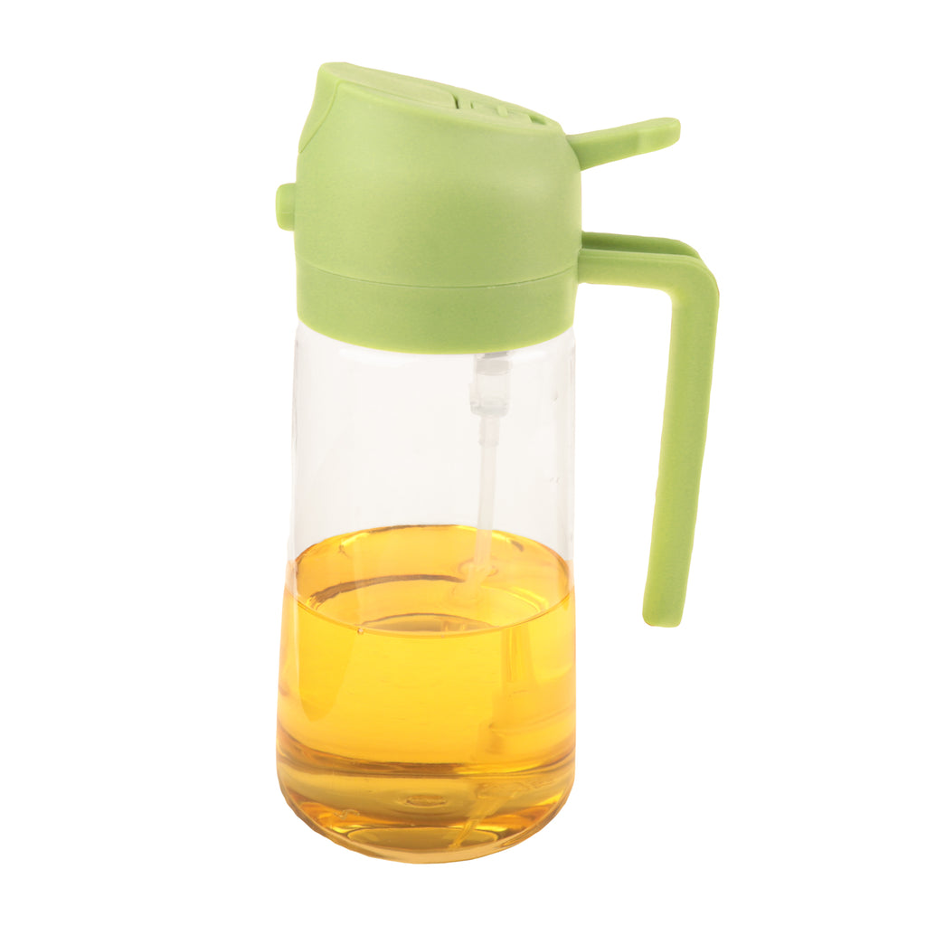 Oil Sprayer and Dispenser - 2 in 1 function (Pour and Spray)